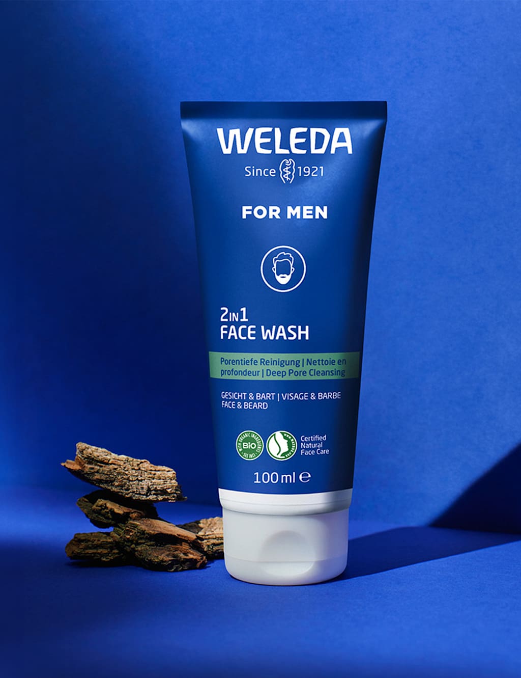 2 in 1 Face Wash for Men 100ml 2 of 3