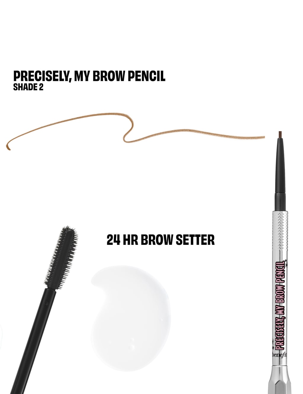 Bigtime Brow Minis - Precisely, My Brow Pencil & Gel Setter Duo Shade 2 worth £29 3 of 6