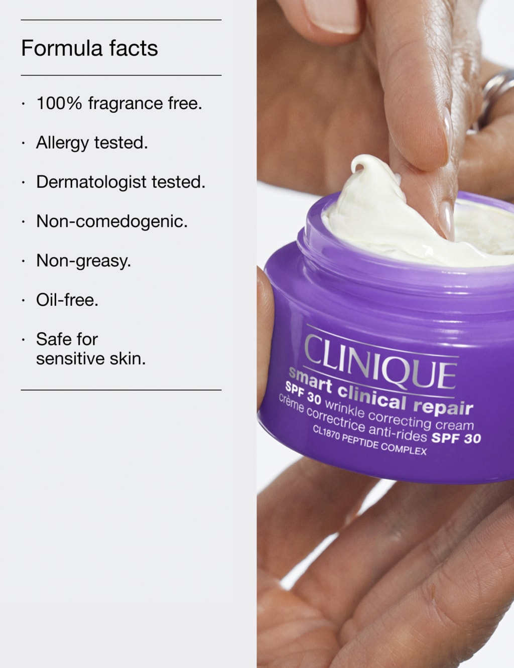 Clinique Smart Clinical Repair™ SPF 30 Wrinkle Correcting Cream 50ml 6 of 8