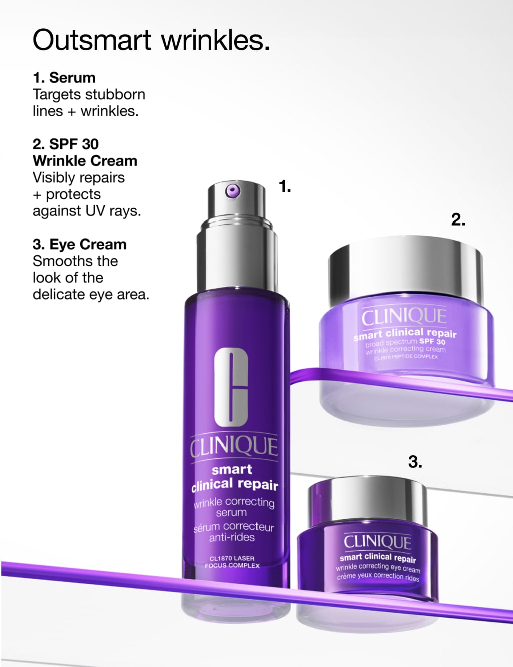 Clinique Smart Clinical Repair™ SPF 30 Wrinkle Correcting Cream 50ml 7 of 8