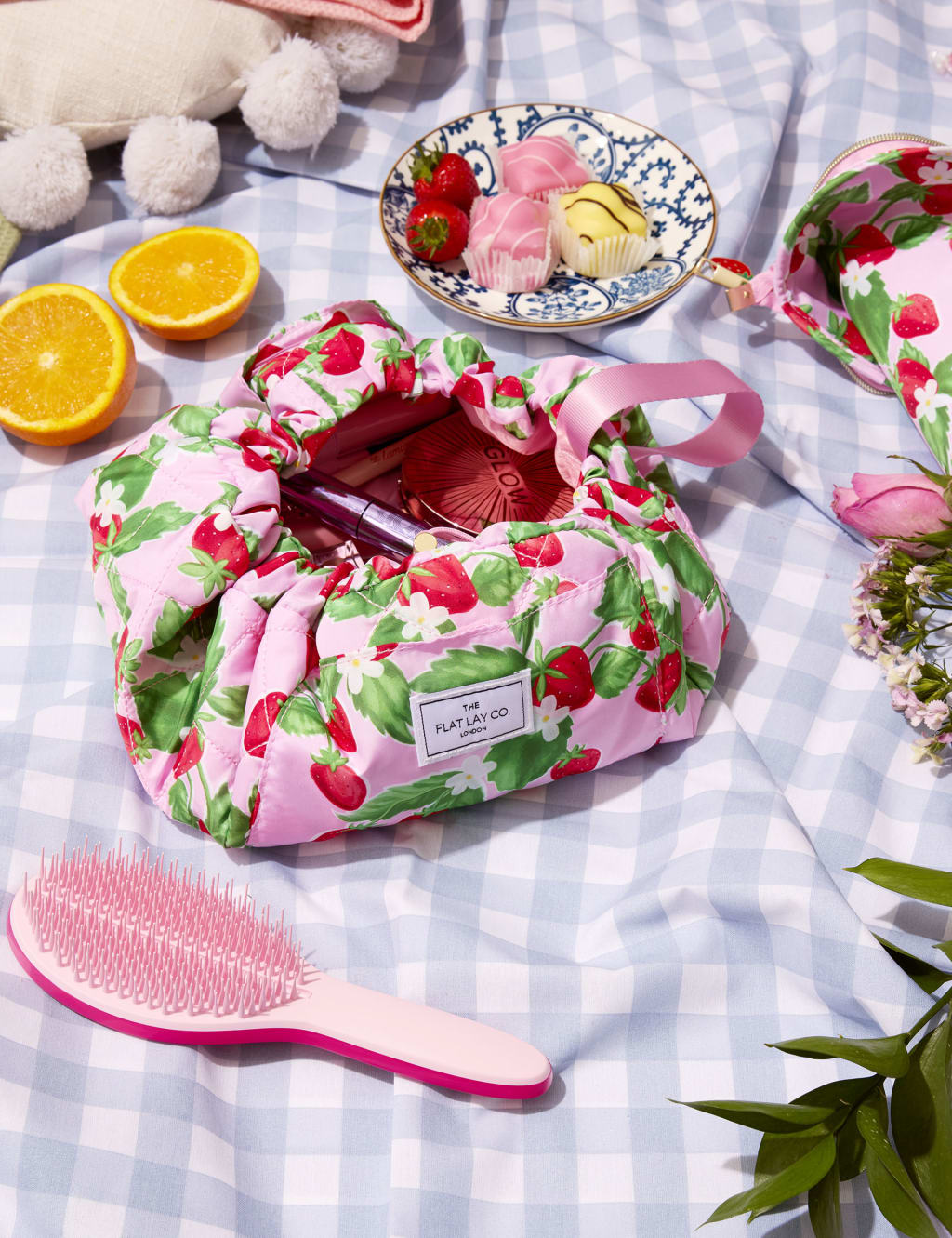 Makeup pouch drawstring shop
