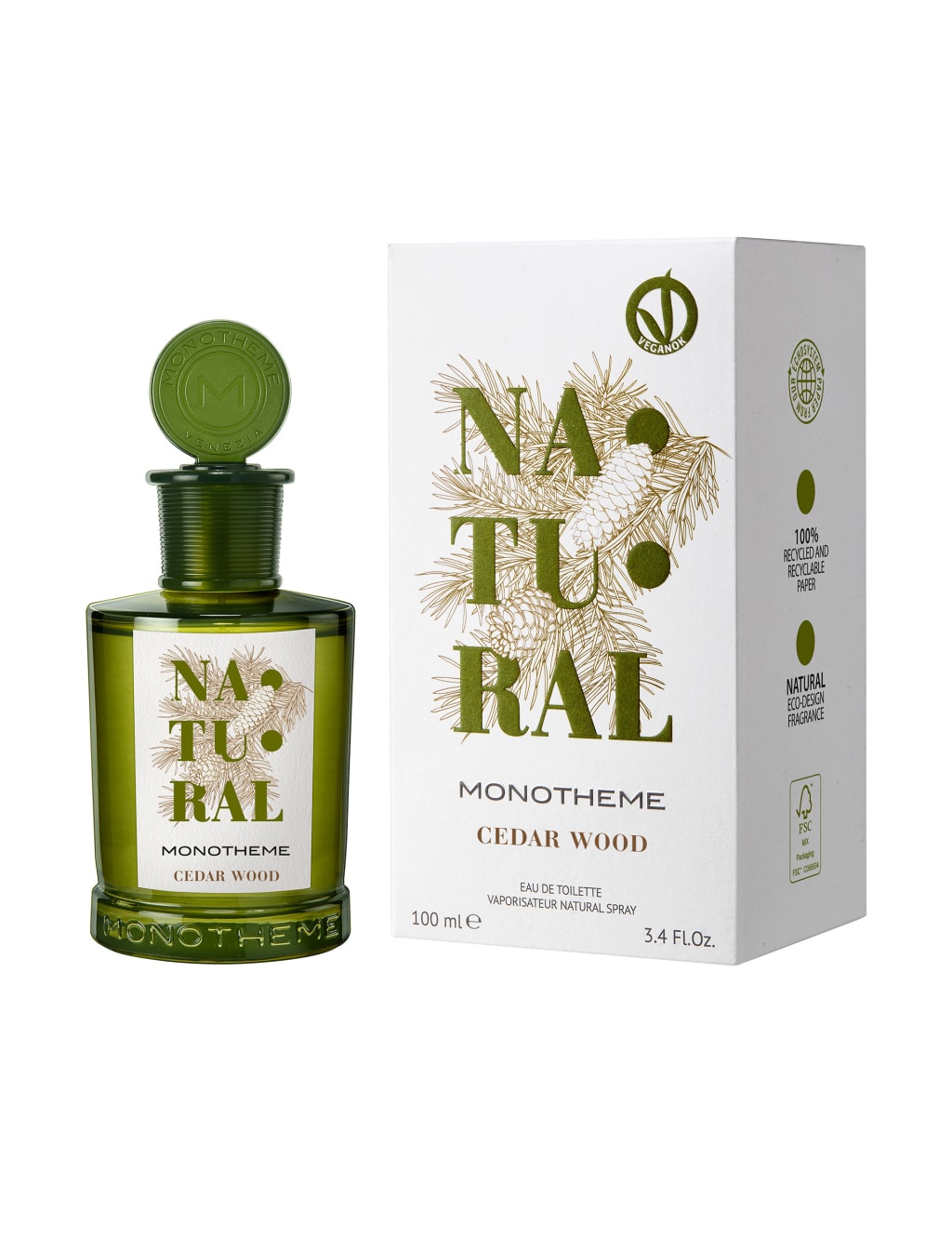 Cedarwood Eau De Toilette 100ml 2 of 3