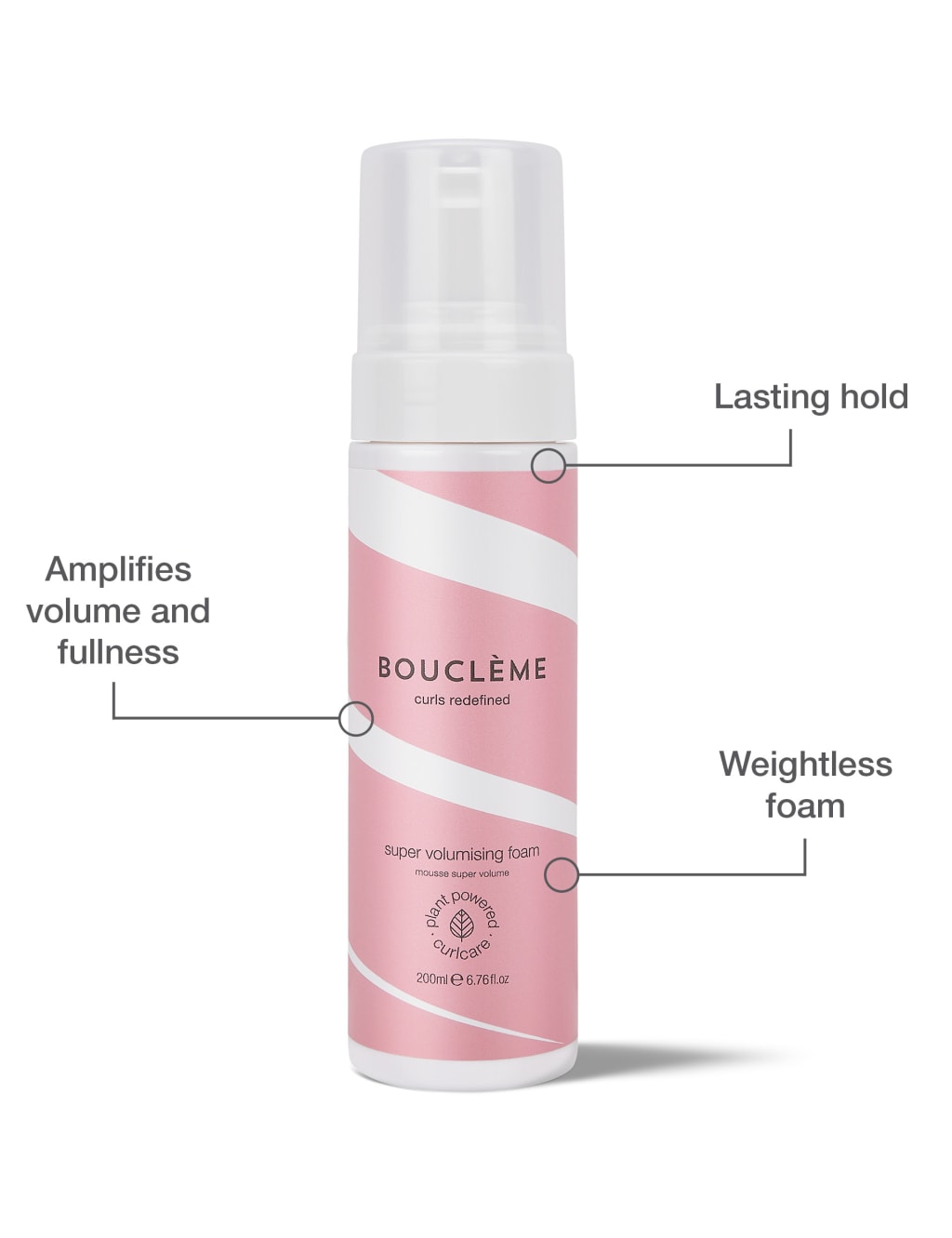Boucleme Super Volumising Foam 200ml 3 of 5