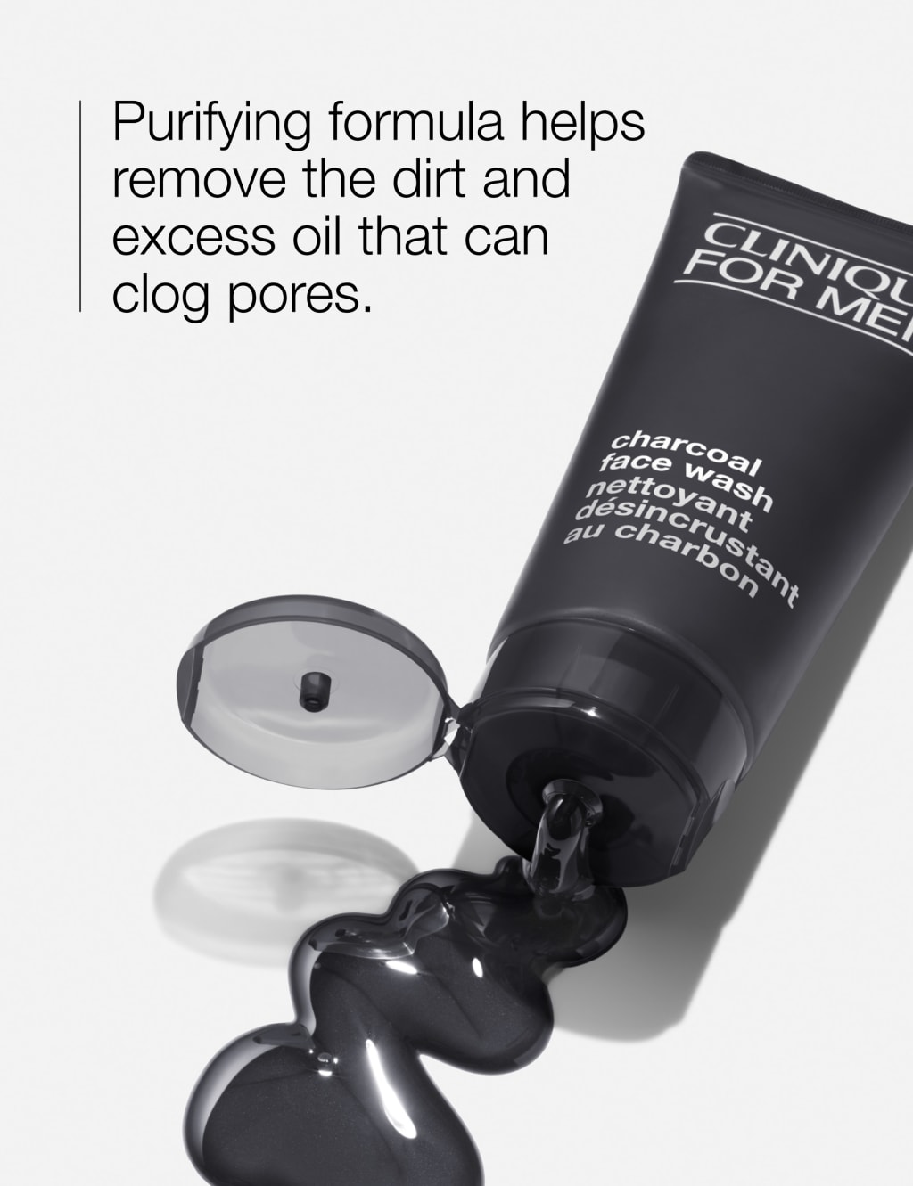 Clinique For Men™ Charcoal Face Wash 200ml 2 of 6