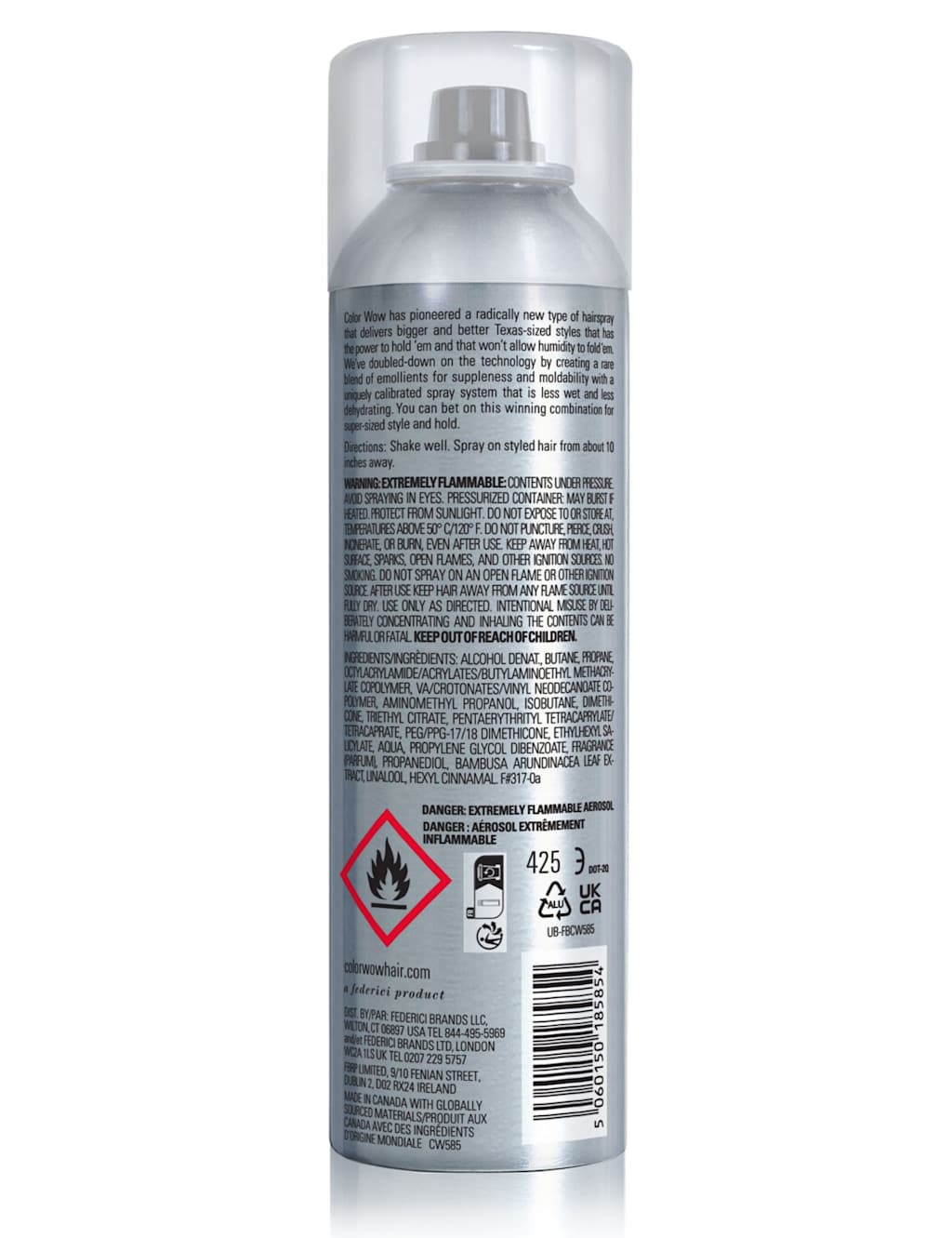 Texas Hold'em Big Hold Hairspray 234ml 2 of 2