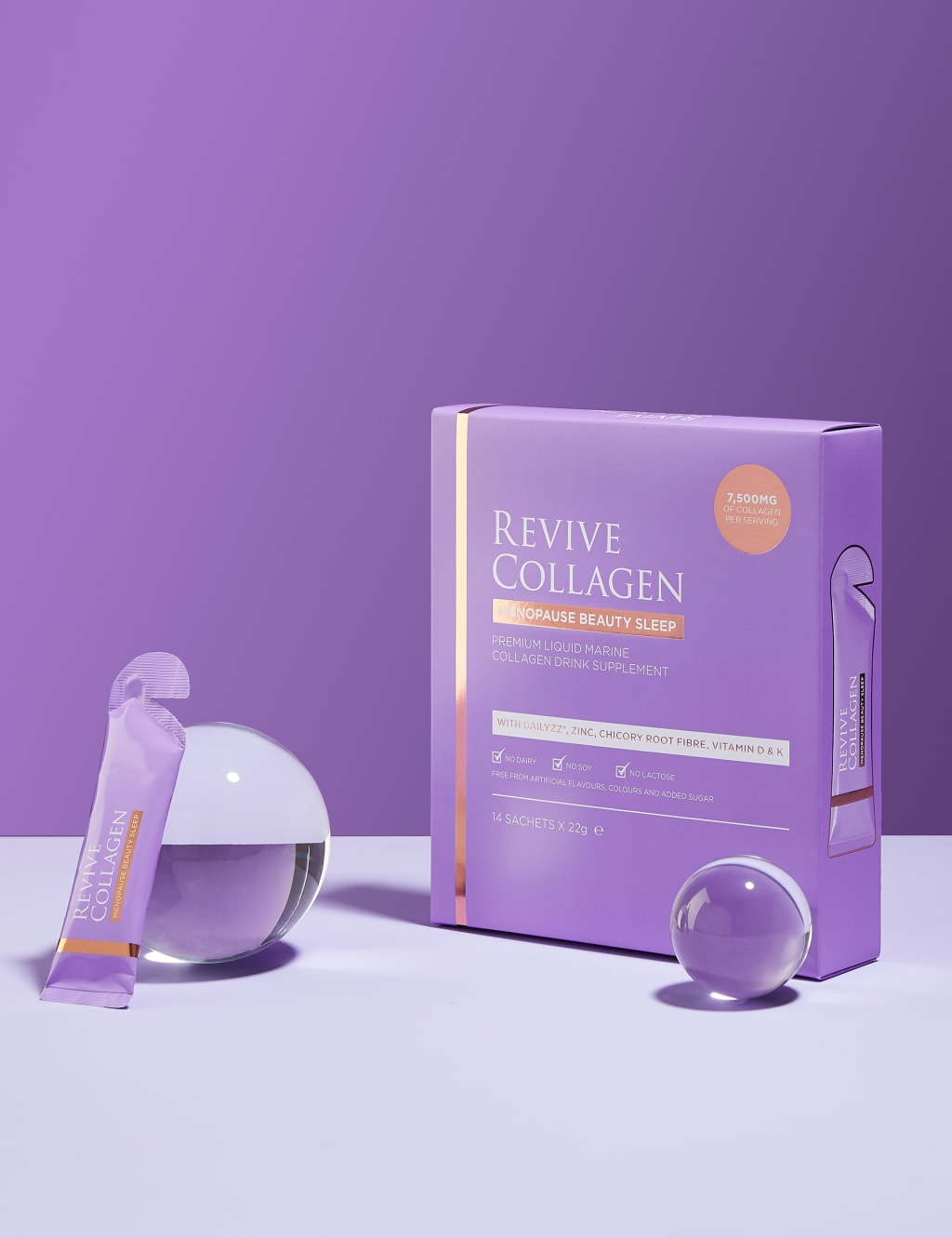 Menopause Beauty Sleep, 7,500mg Marine Collagen 14 Day Sachets 6 of 8