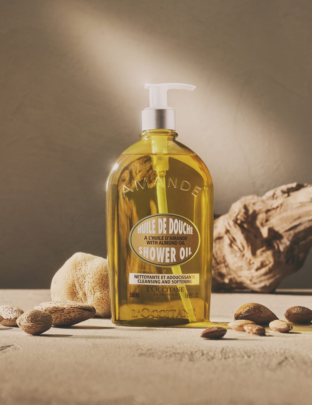 Almond shower oil 500ml 2 of 4