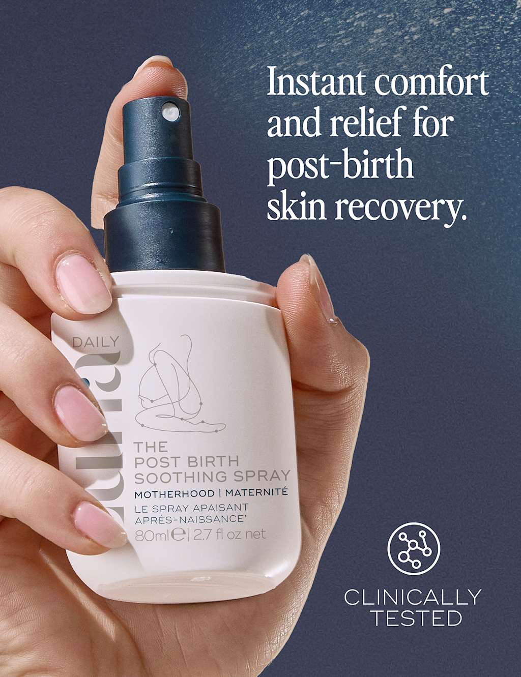 The Post Birth Soothing Spray With Aloe 80ml 2 of 8