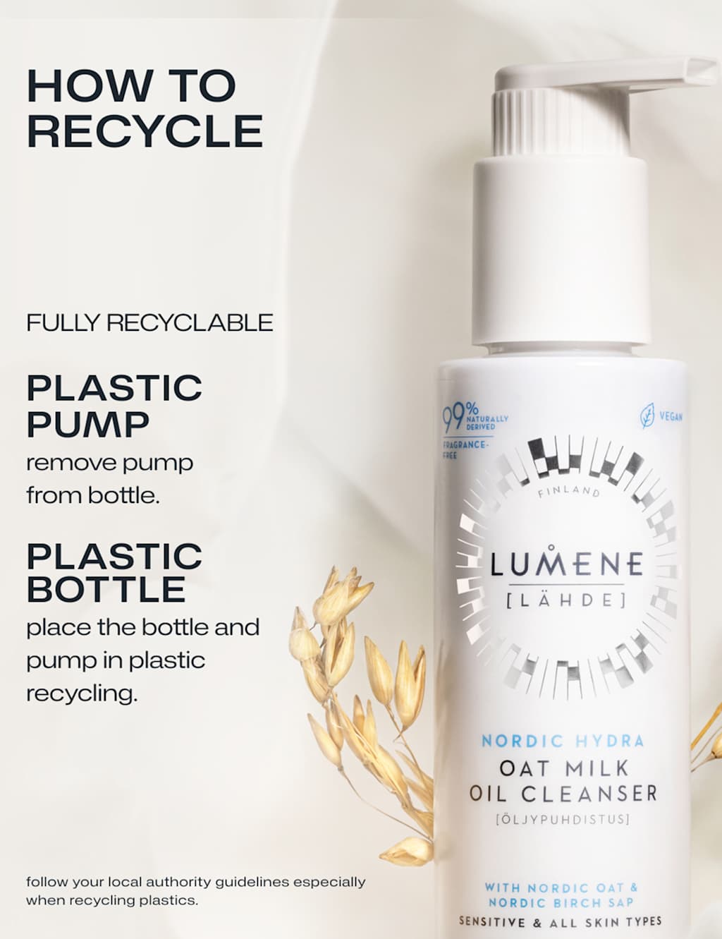 Nordic Hydra [Lähde] Oat Milk Oil Cleanser 150ml 5 of 6