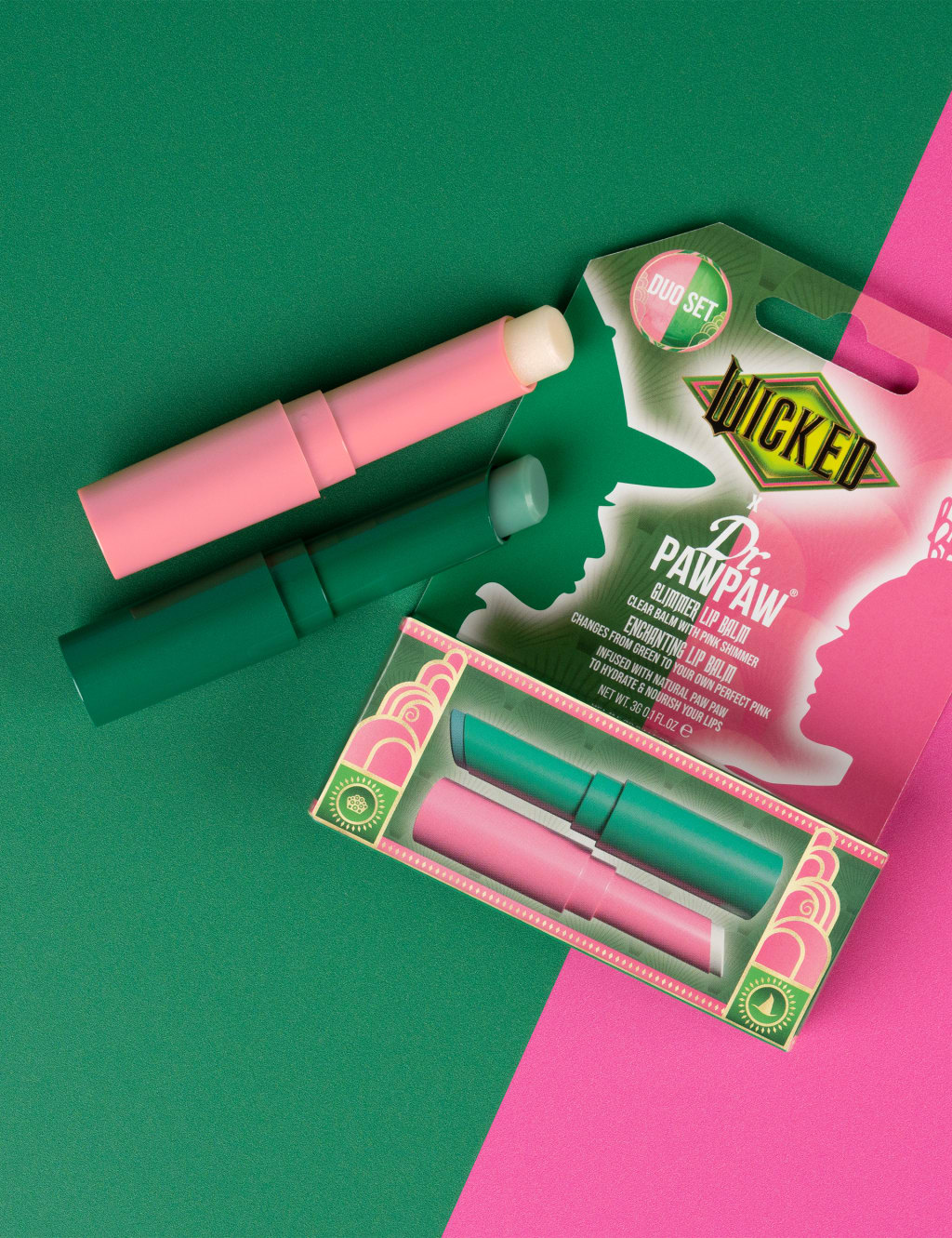Dr. PAWPAW x Wicked Enchanting & Glimmer Lip Balm Duo 3 of 7