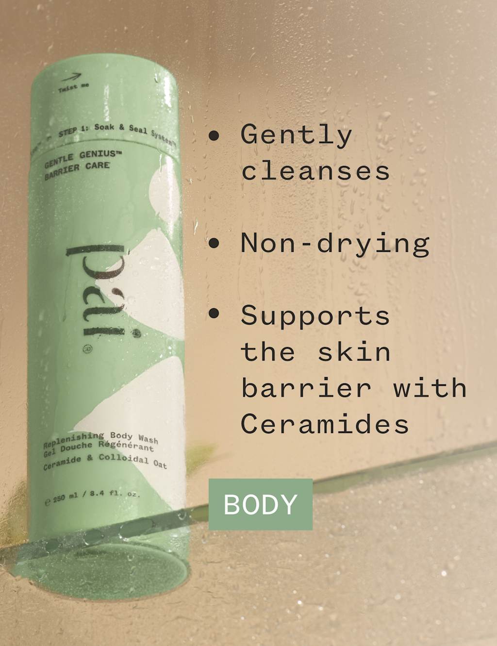 GENTLE GENIUS™ Barrier Care Replenishing Body Wash 250ml 6 of 7