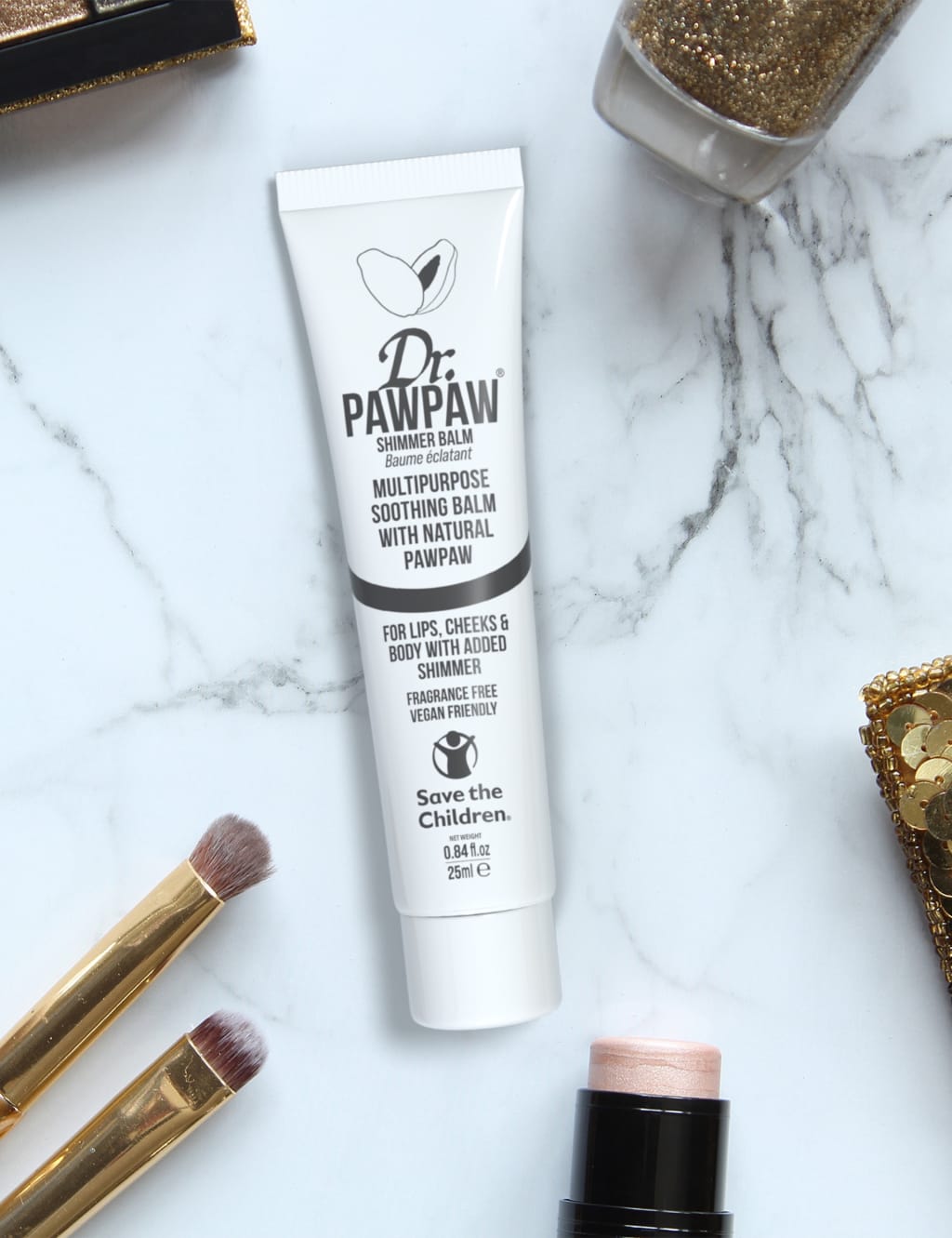 Dr.PAWPAW x Save the Children Shimmer Balm 25ml 2 of 4