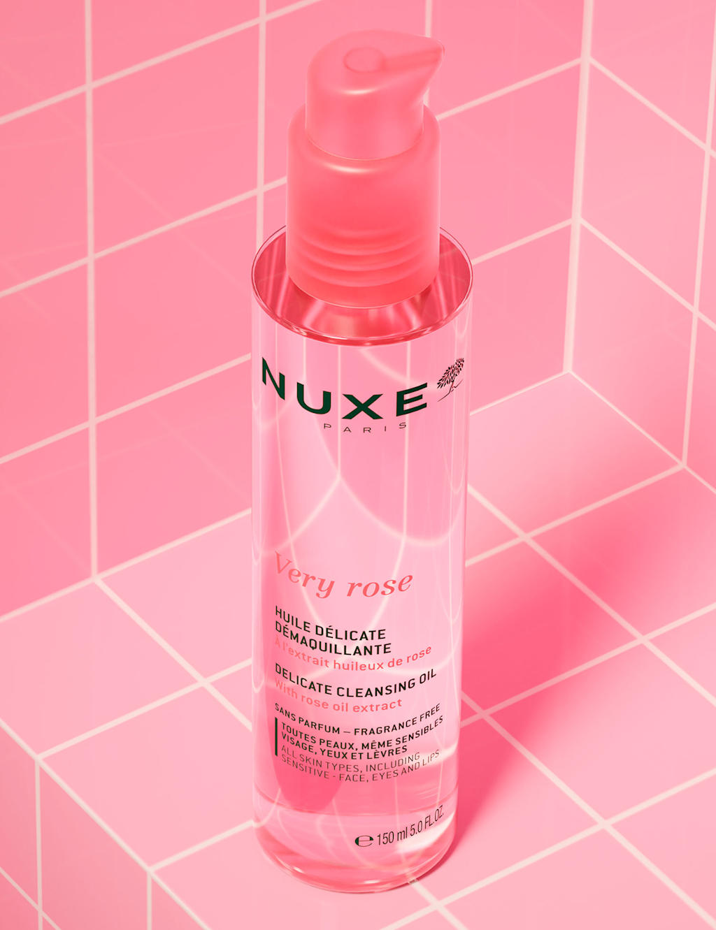 NUXE Very Rose  Delicate Cleansing Oil 150ml 5 of 5