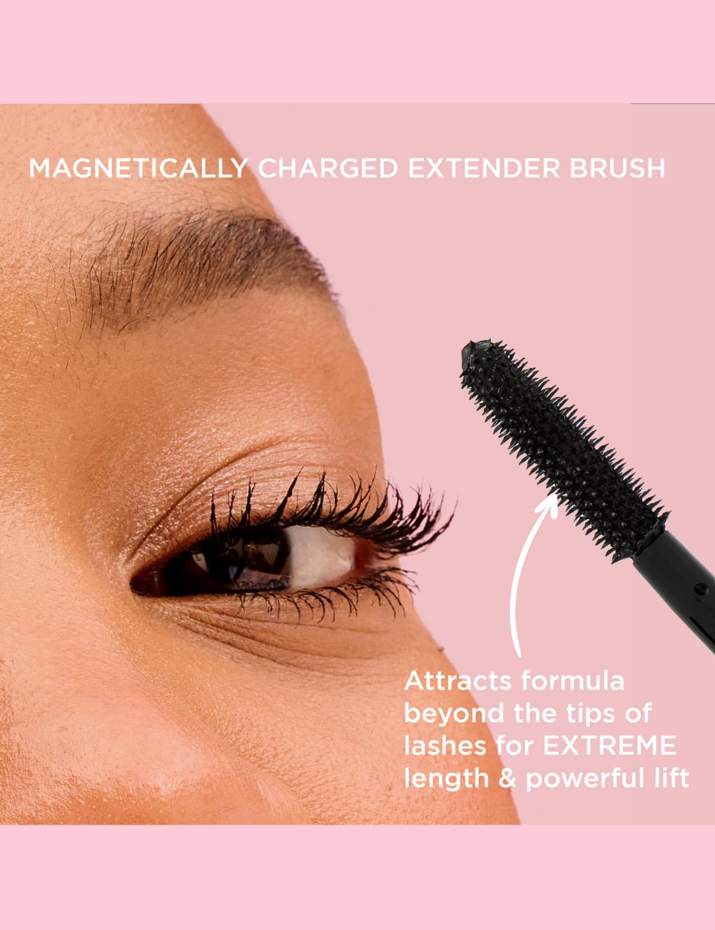 They're Real! Magnet Extreme Lengthening Mascara Mini 4.5g 4 of 11