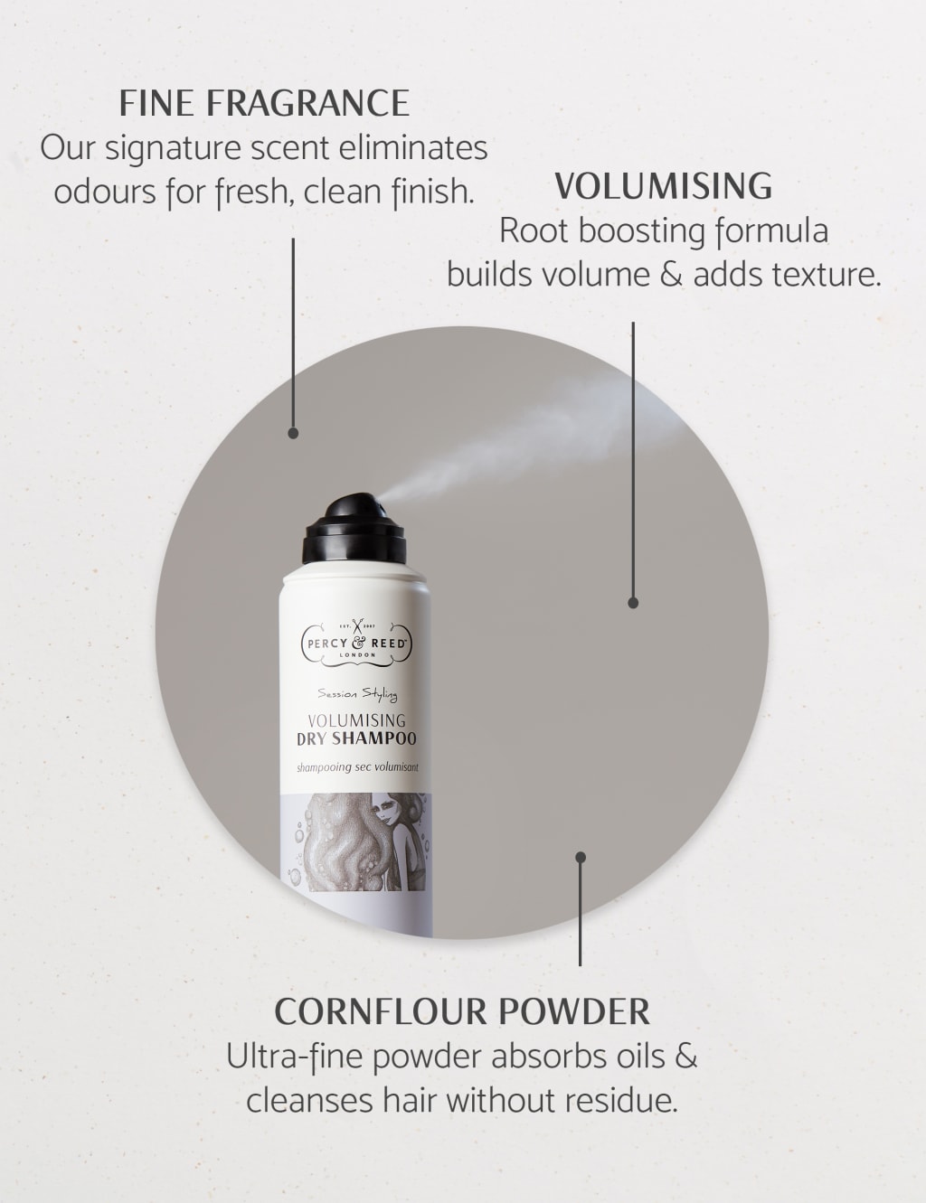 Session Styling Volumising Dry Shampoo 200ml 3 of 7