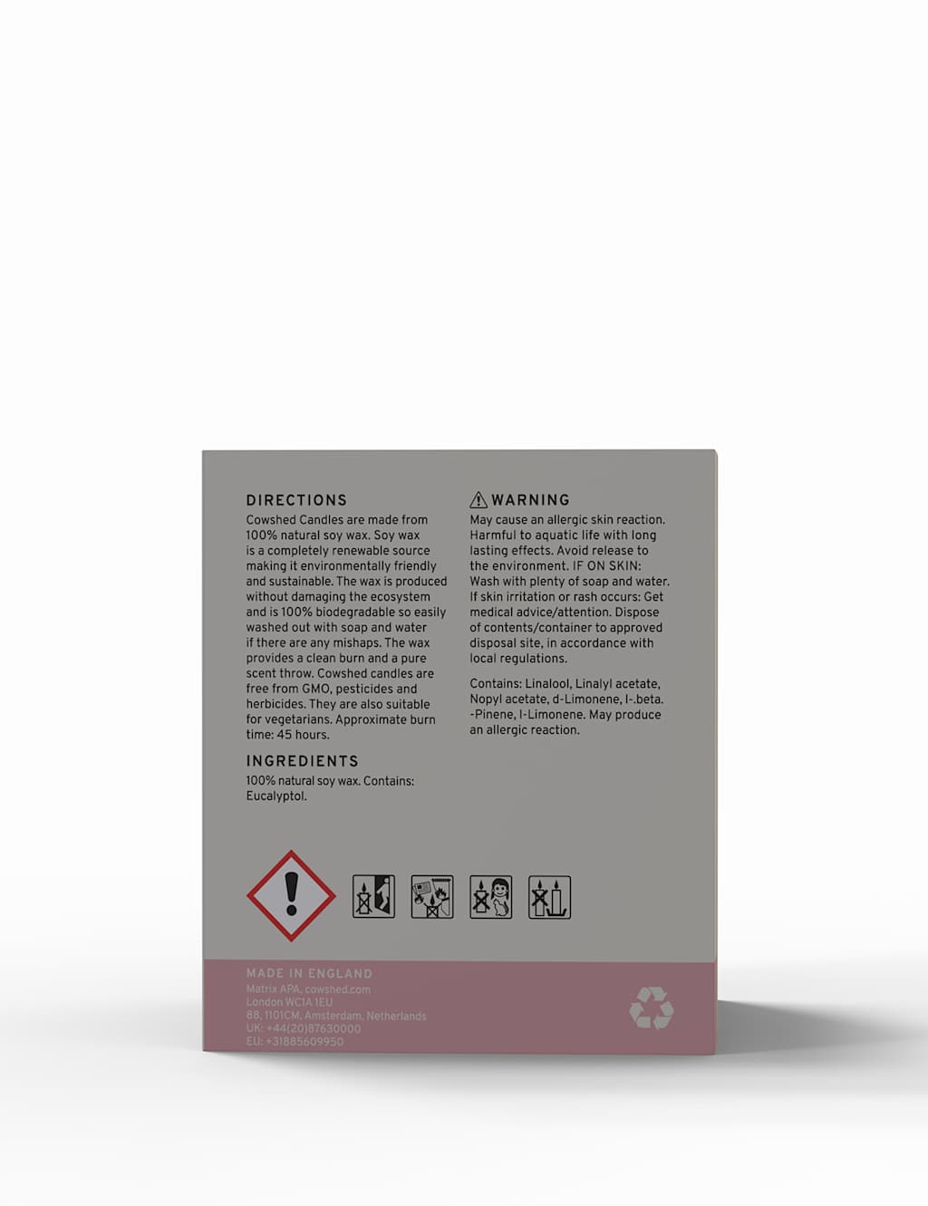 Cowshed Indulge Candle 220g 4 of 4