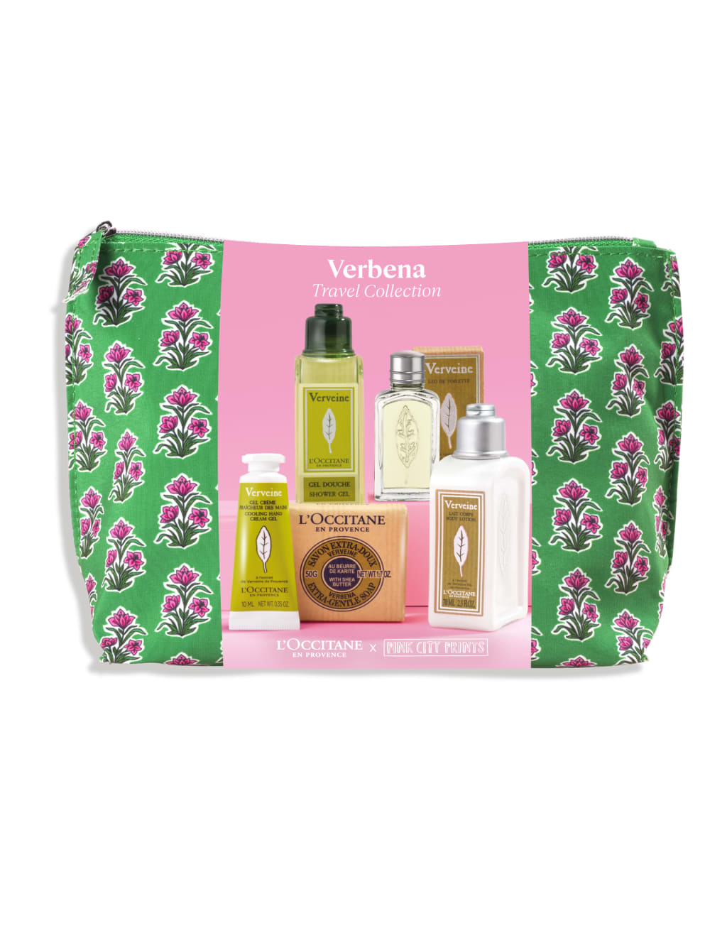 Verbena Travel Collection Gift Set 2 of 3