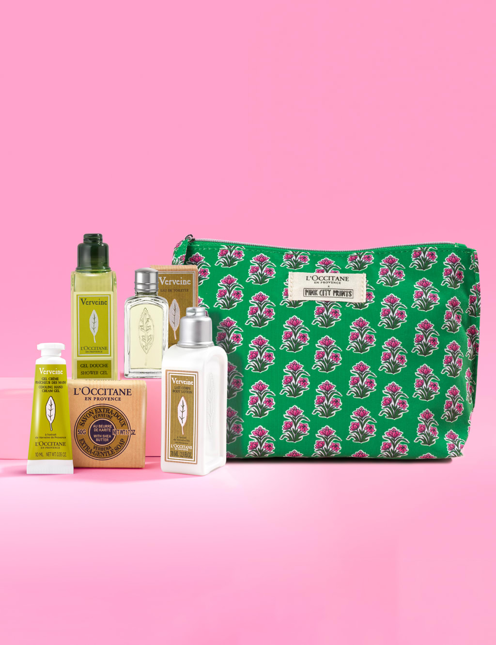 Verbena Travel Collection Gift Set 3 of 3