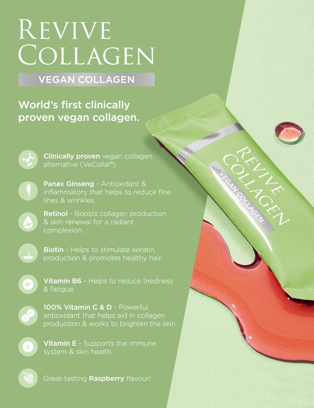 Revive Collagen Vegan 28 Day Sachets 3 of 6