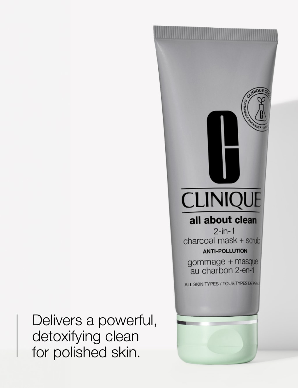 All About Clean™ 2-in-1 Charcoal Mask + Scrub 100ml 2 of 6