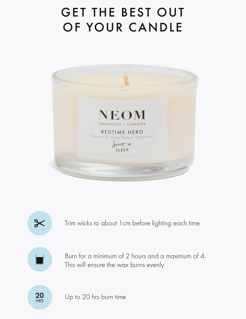 Bedtime Hero Travel Candle 75g 3 of 4