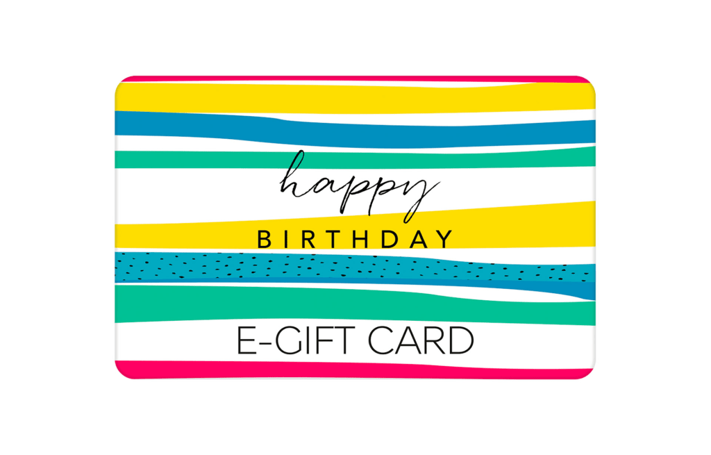 Birthday Striped E-Gift Card 1 of 2