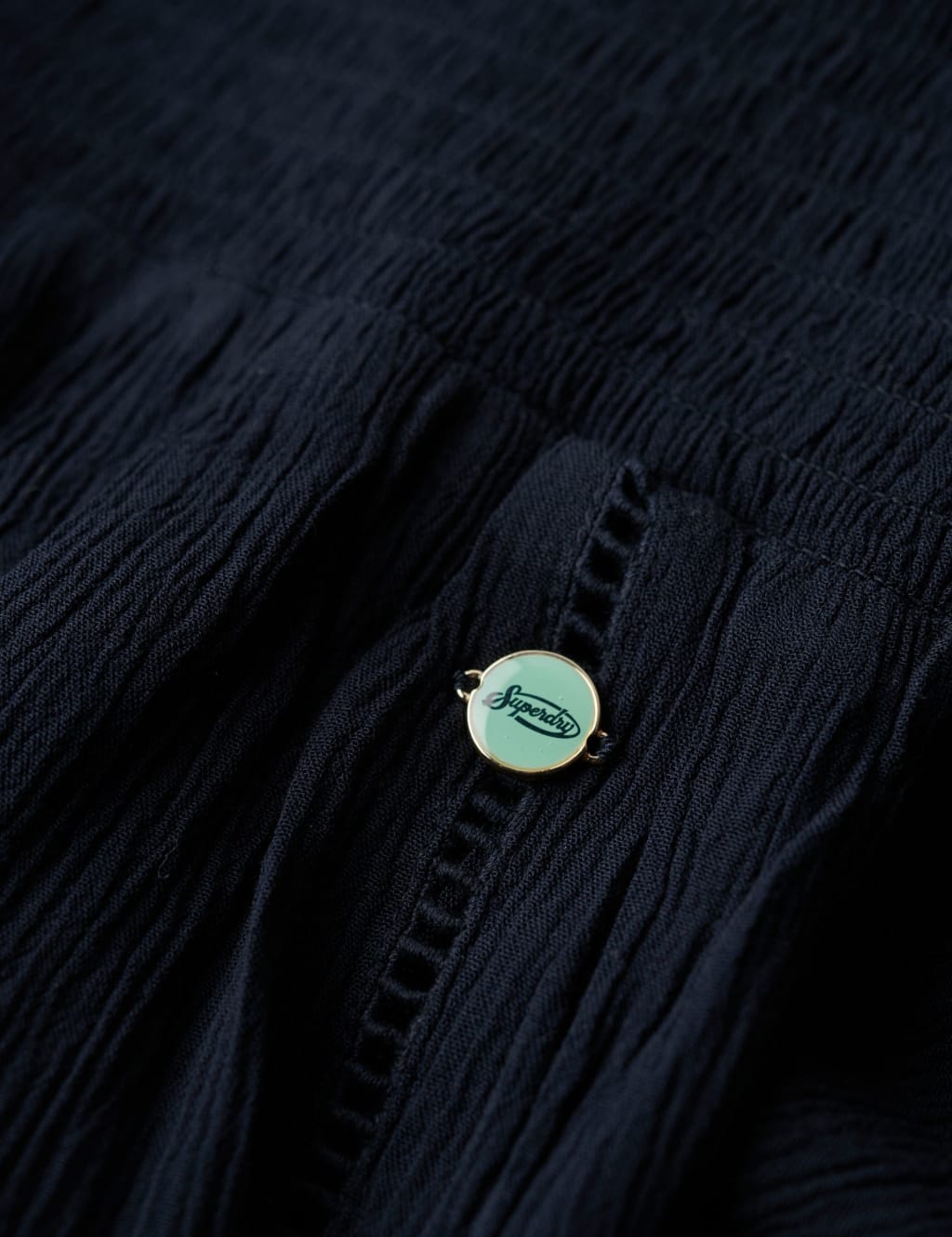 Textured Elasticated Waist Wide Leg Trousers 5 of 5