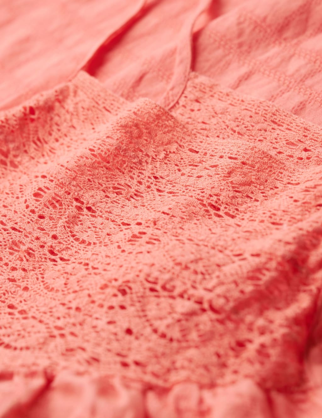 Textured Lace Detail Relaxed Cami Top 5 of 6