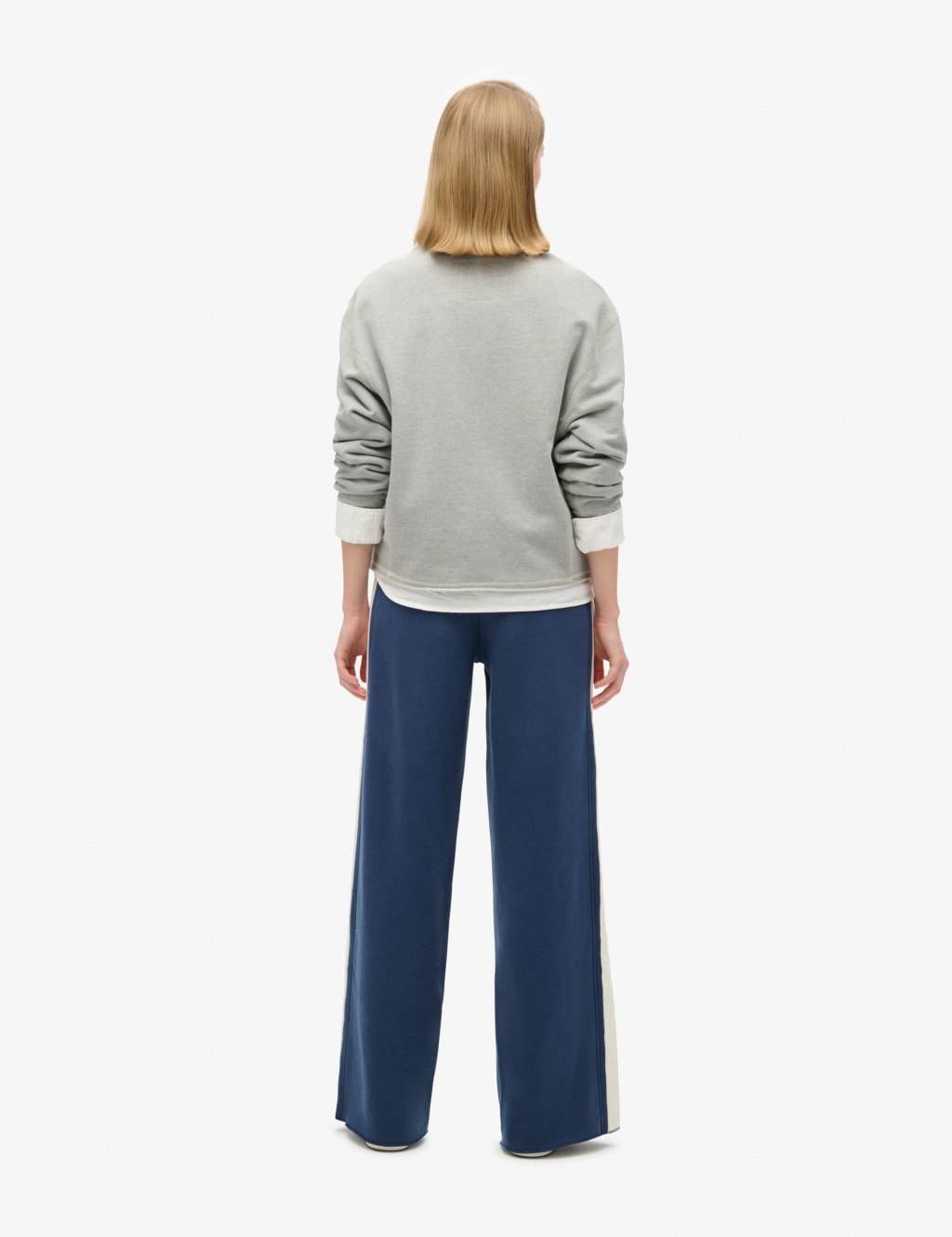 Cotton Rich Wide Leg Joggers 4 of 6