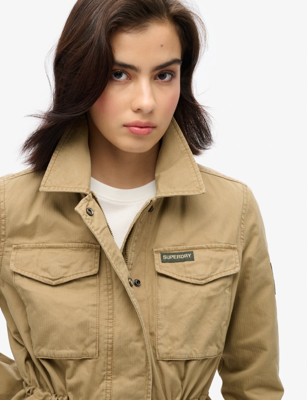 Misses utility jacket top