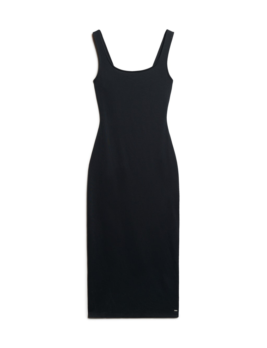 Jersey Square Neck Midi Bodycon Dress 2 of 5