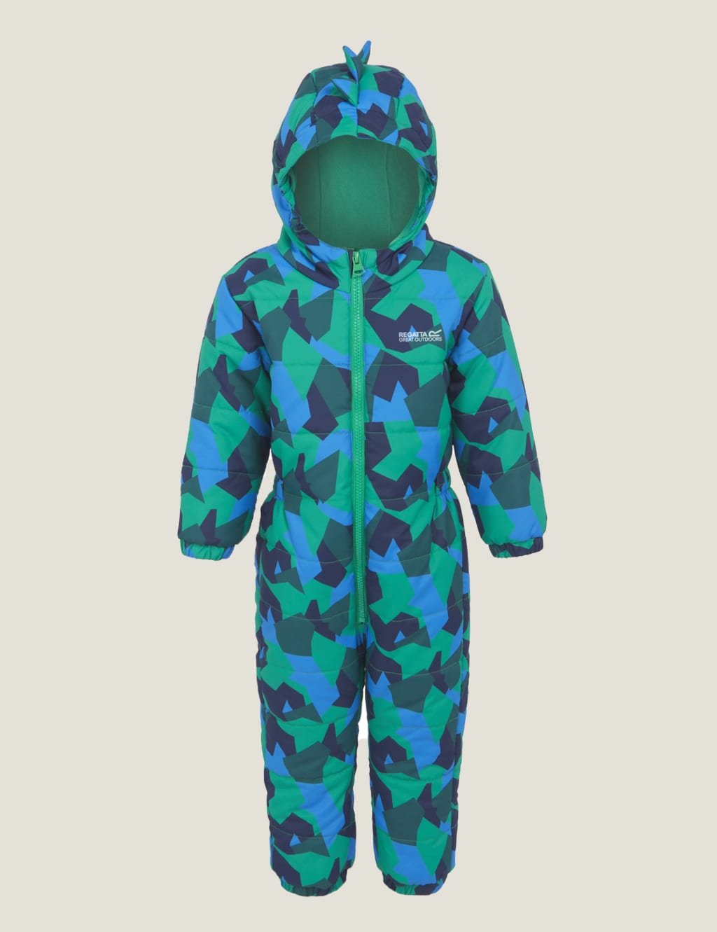 Penrose Hooded Printed Puddlesuit 9 Mths 6 Yrs Regatta M S