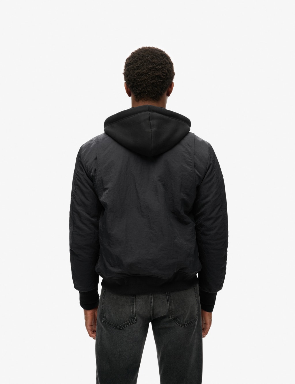 Hooded Bomber Jacket 4 of 5