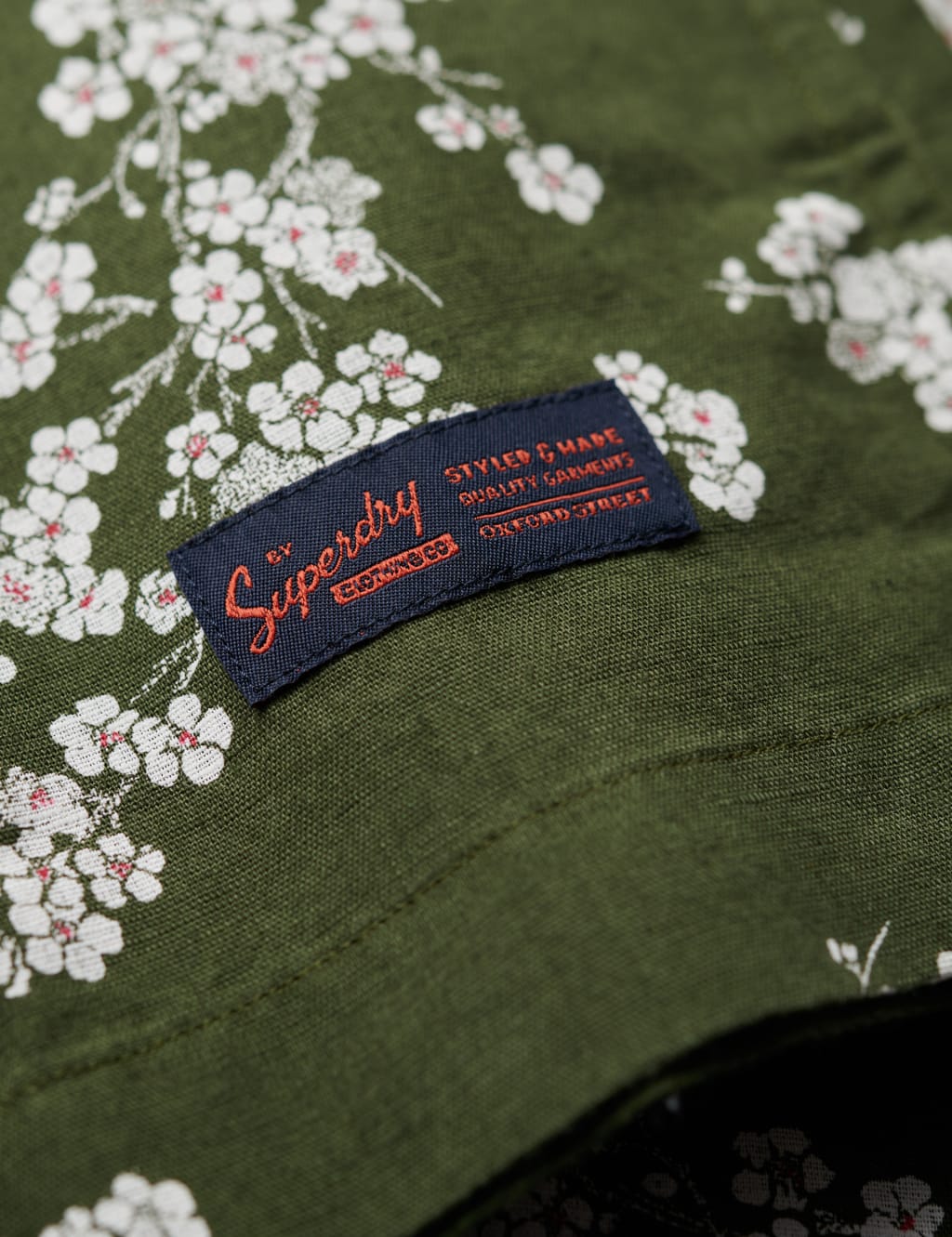 Linen Blend Printed Shirt 6 of 6