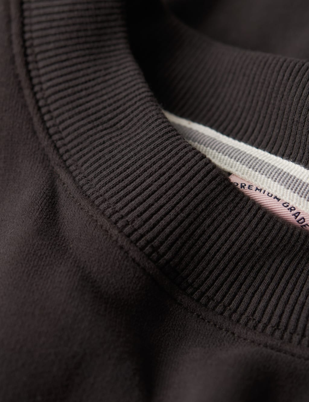 Cotton Rich Embroidered Crew Neck Relaxed Sweatshirt 7 of 7