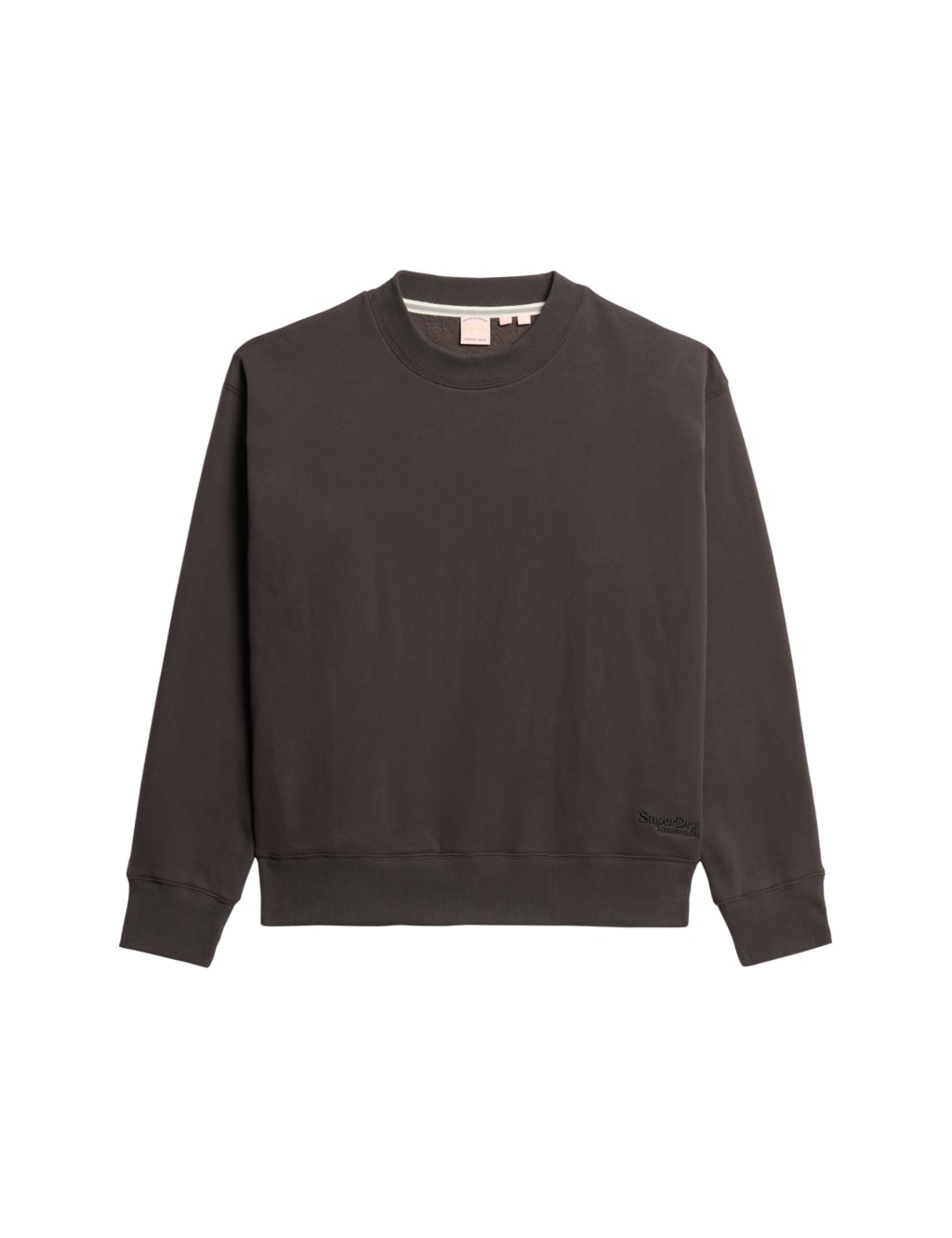 Cotton Rich Embroidered Crew Neck Relaxed Sweatshirt 2 of 7