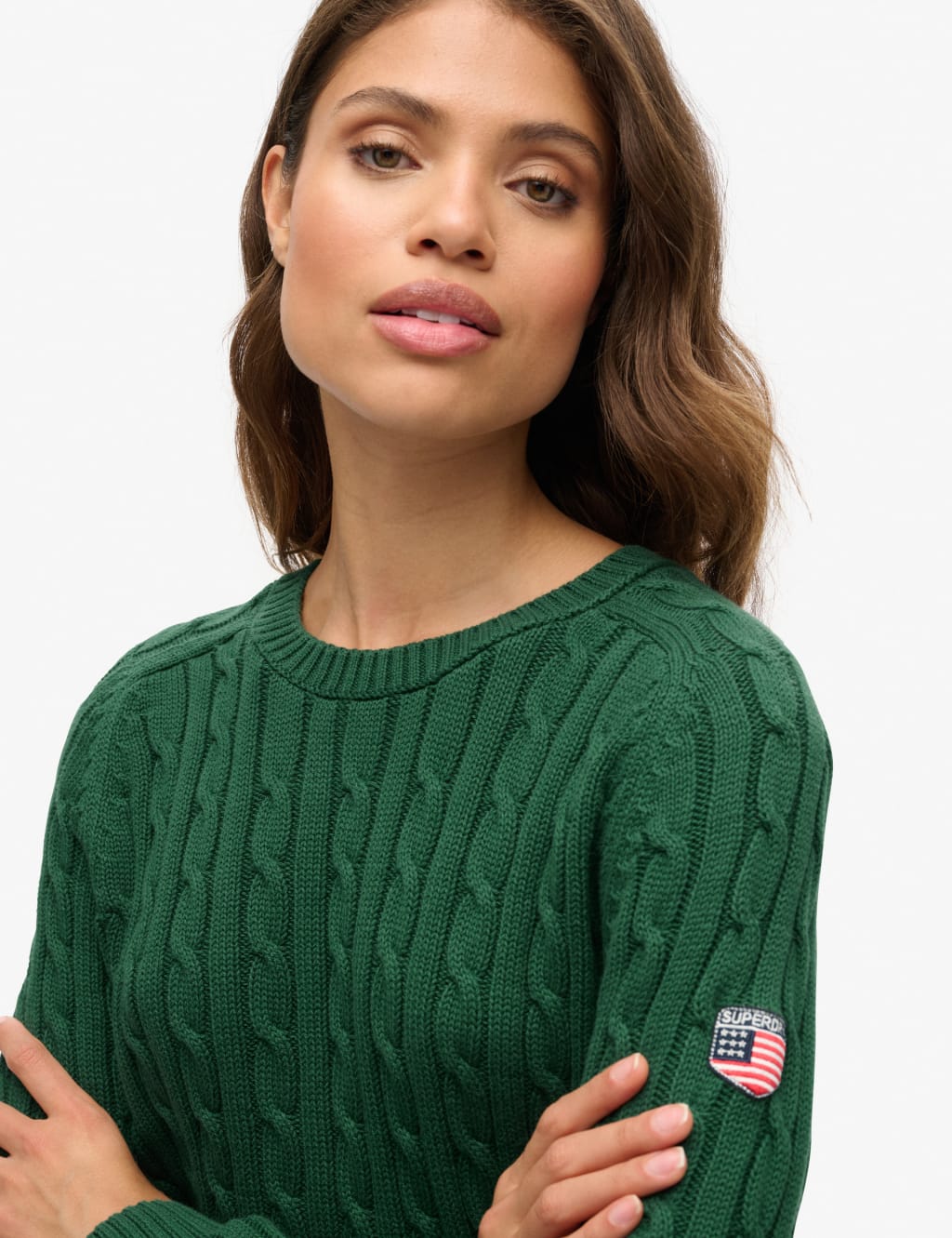 Slouchy Cable Knit Jumper 3 of 6