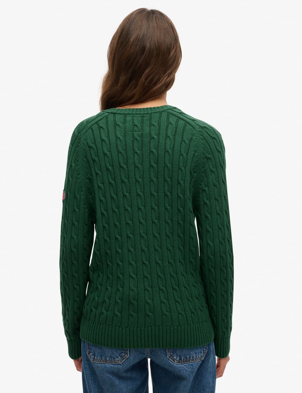 Slouchy Cable Knit Jumper 4 of 6