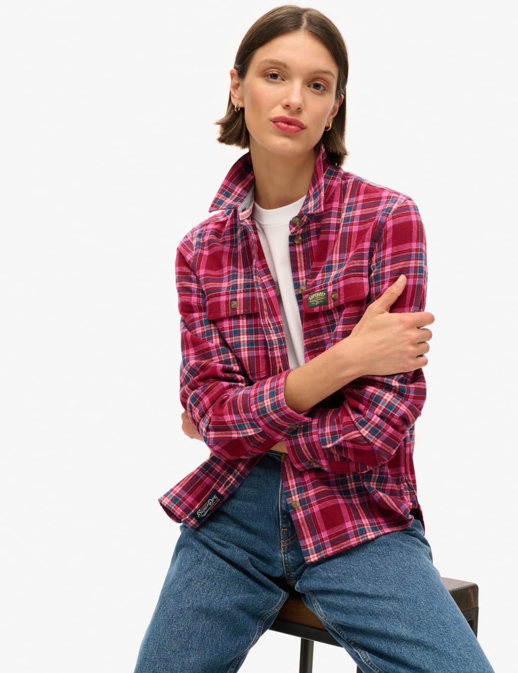 Pure Cotton Checked Shirt 3 of 7