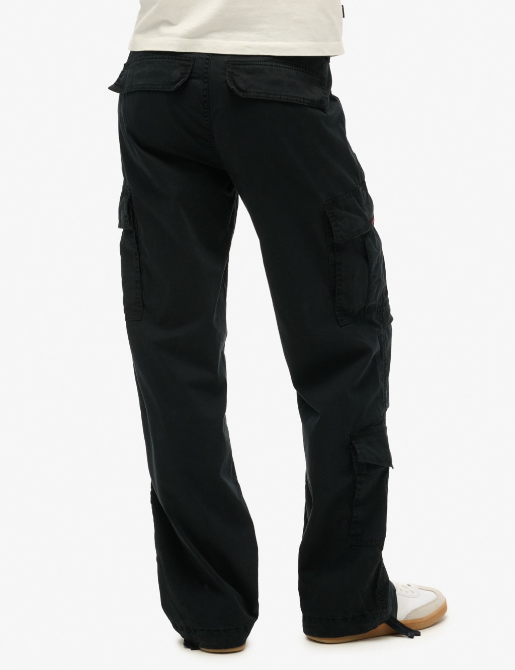 Cotton Rich Cargo Straight Leg Trousers 5 of 7