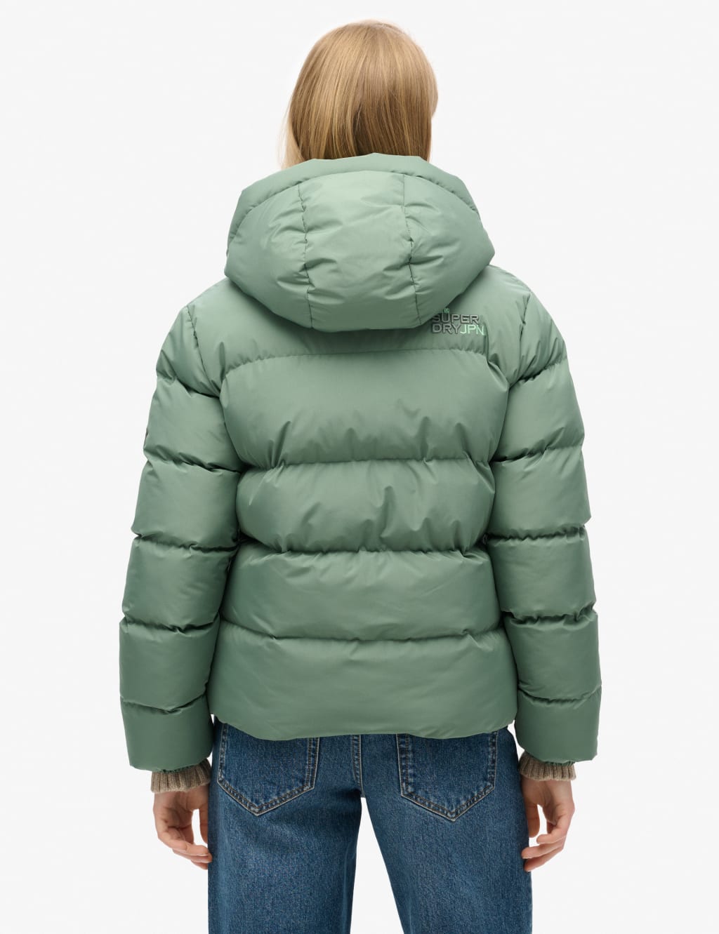 Padded Hooded High Neck Puffer Jacket 2 of 7