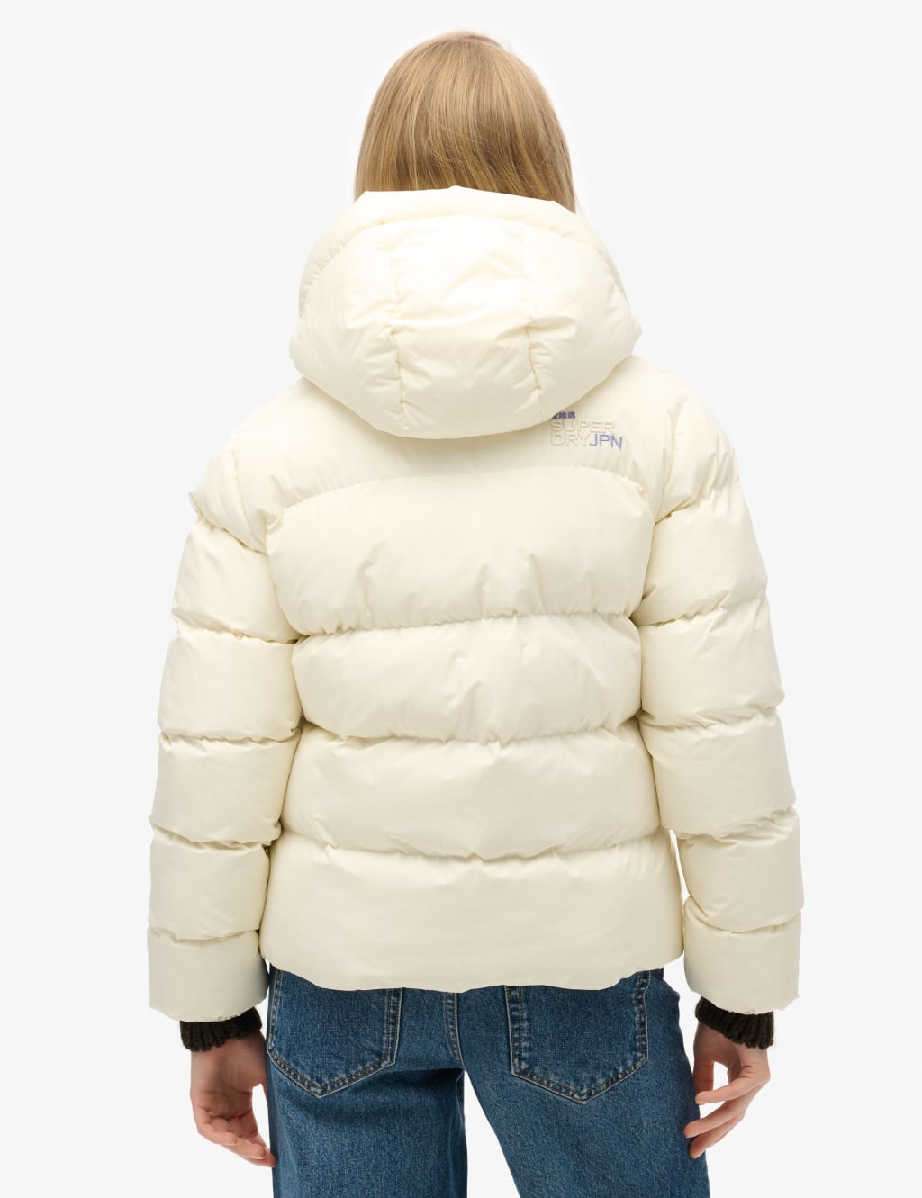 Padded Hooded High Neck Puffer Jacket 3 of 7