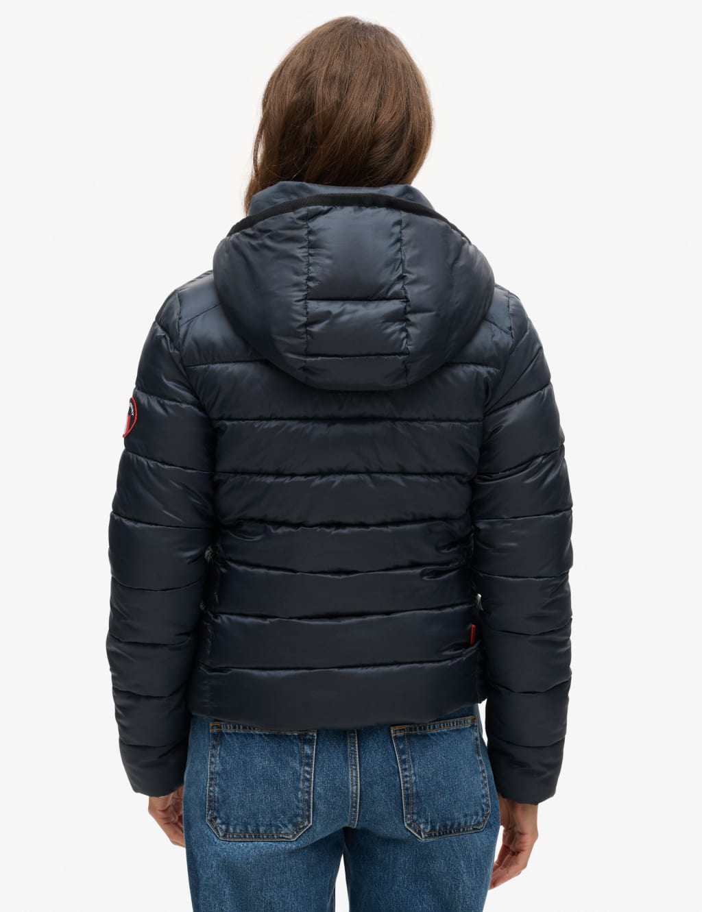 Hooded Padded Puffer Jacket Superdry M S