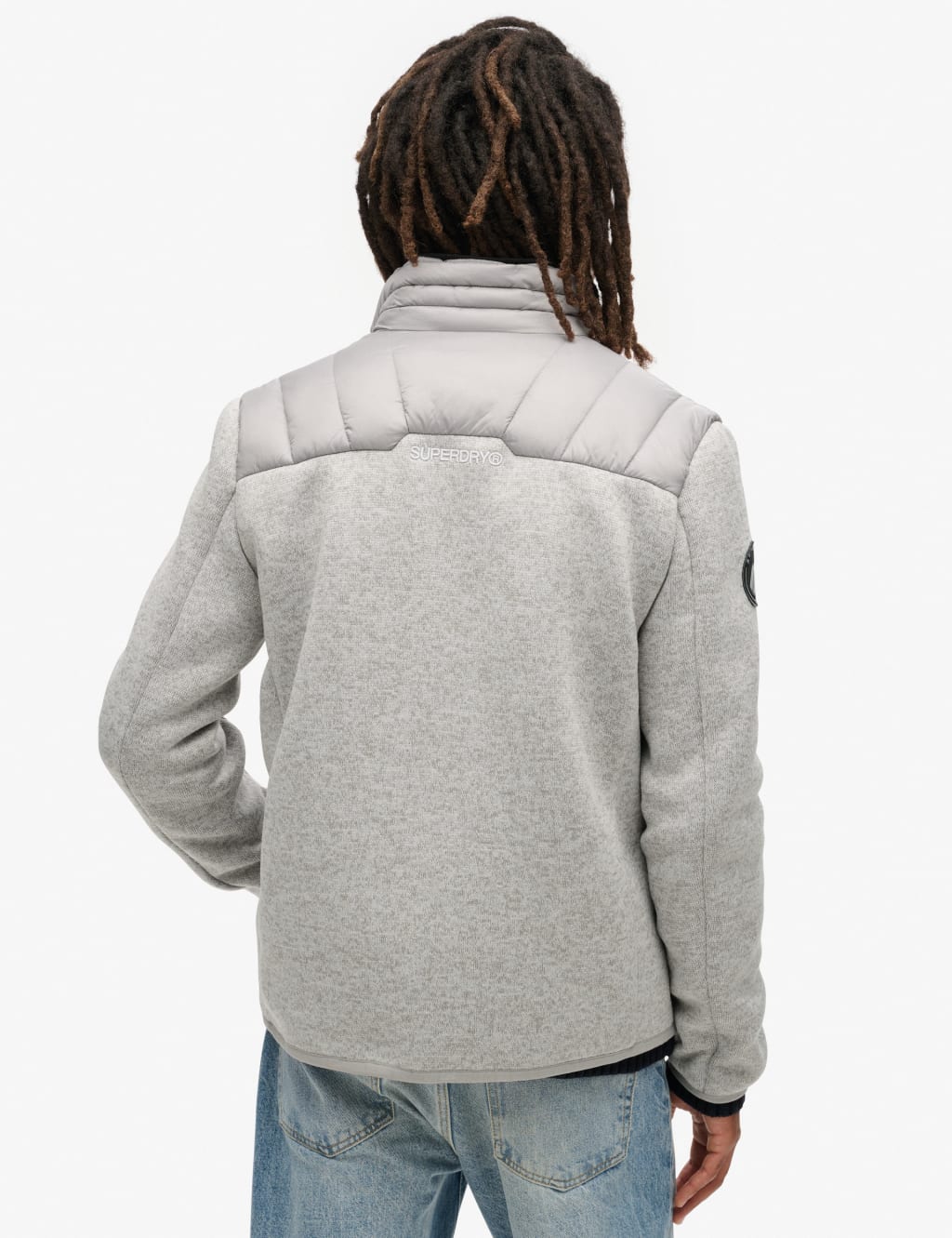 Padded Hooded Hybrid Puffer Jacket 2 of 6