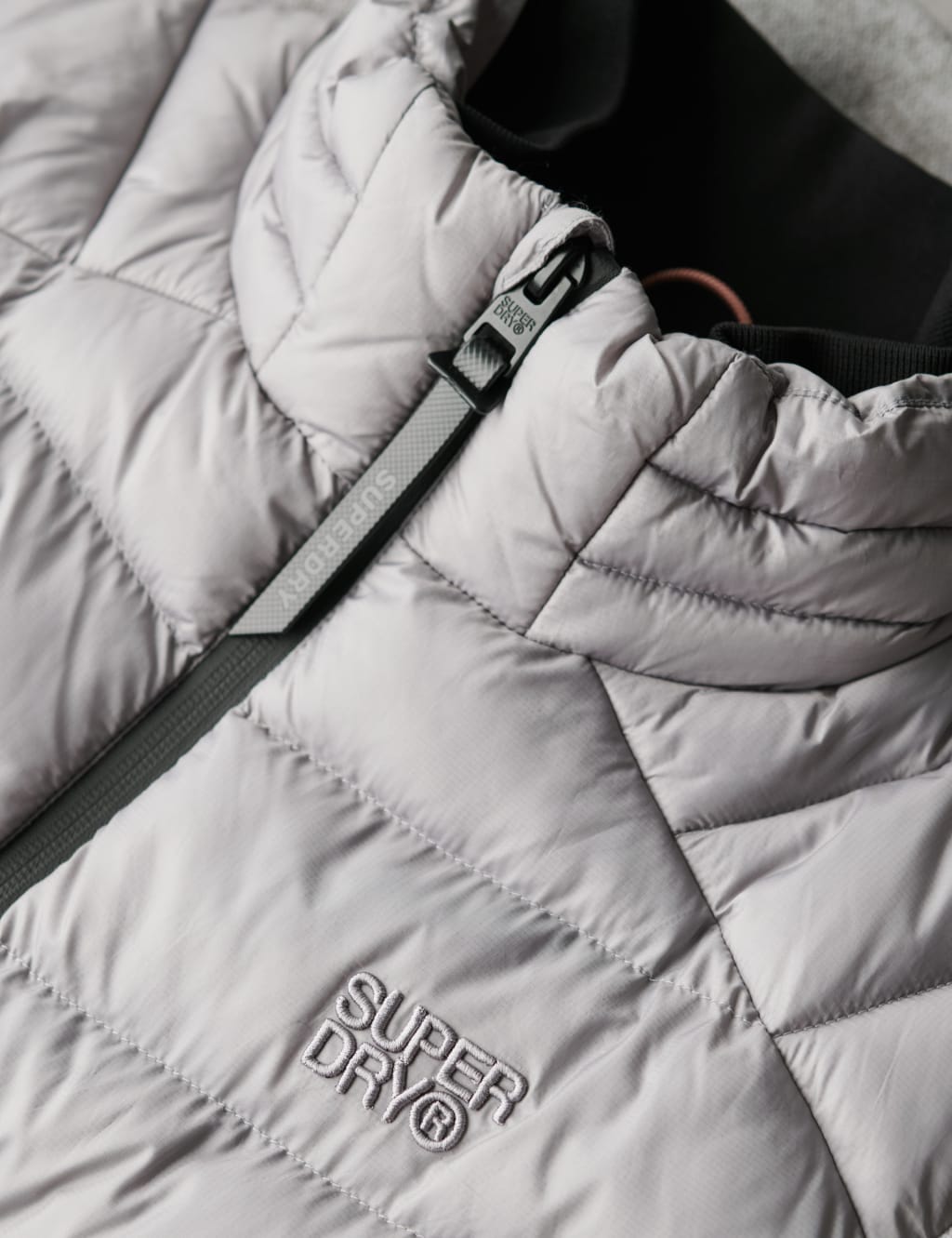 Padded Hooded Hybrid Puffer Jacket 5 of 6
