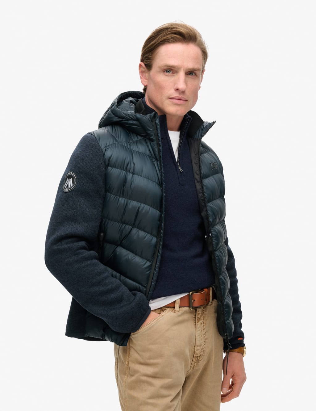 Hooded hybrid jacket 2025