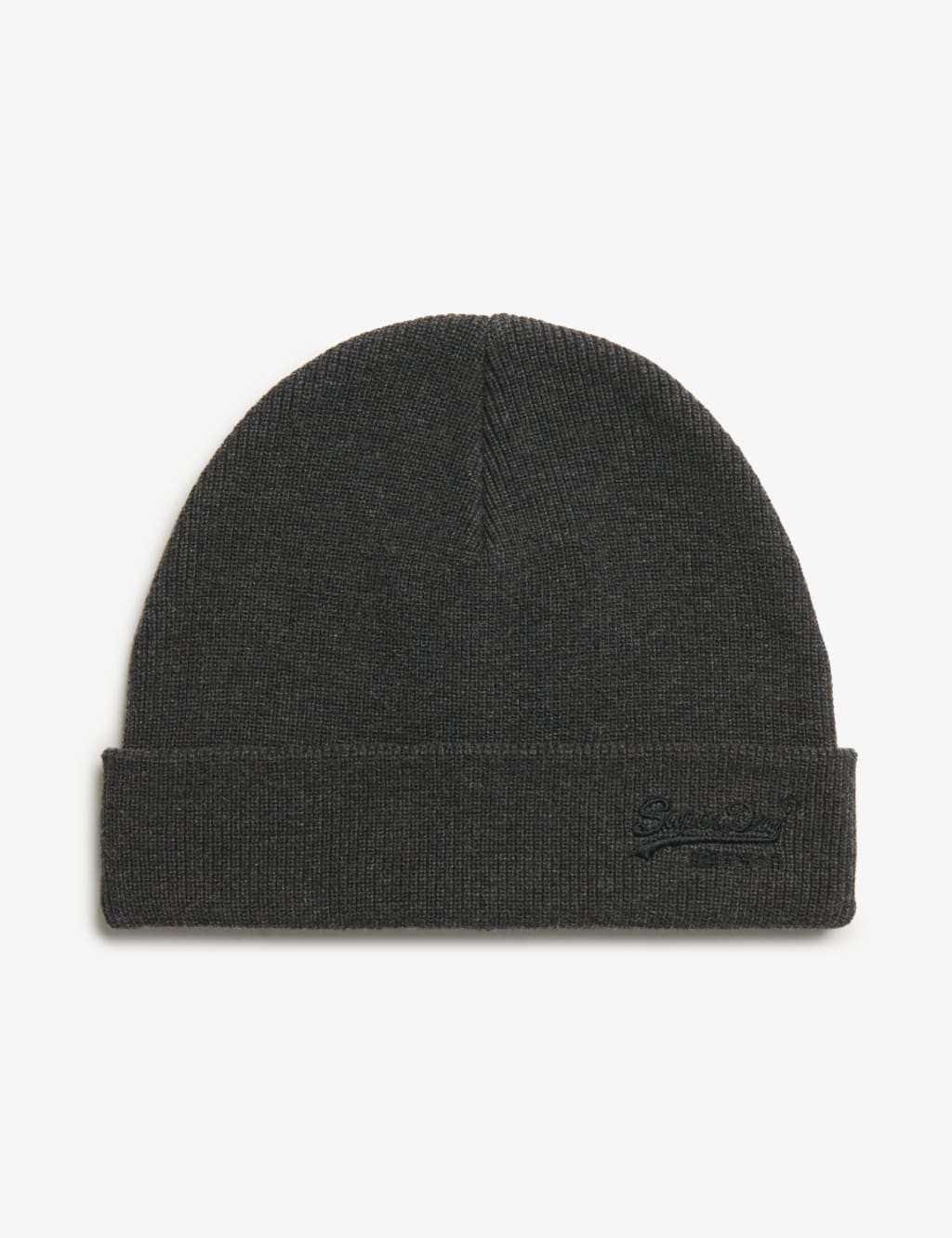 Cotton Rich Knitted Beanie Hat 1 of 3