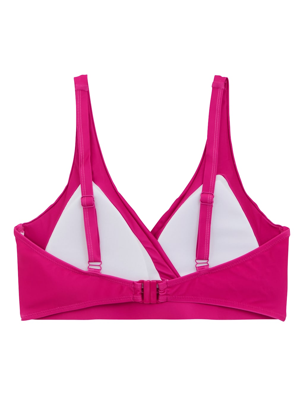 Paloma Striped V-Neck Bikini Top 6 of 6