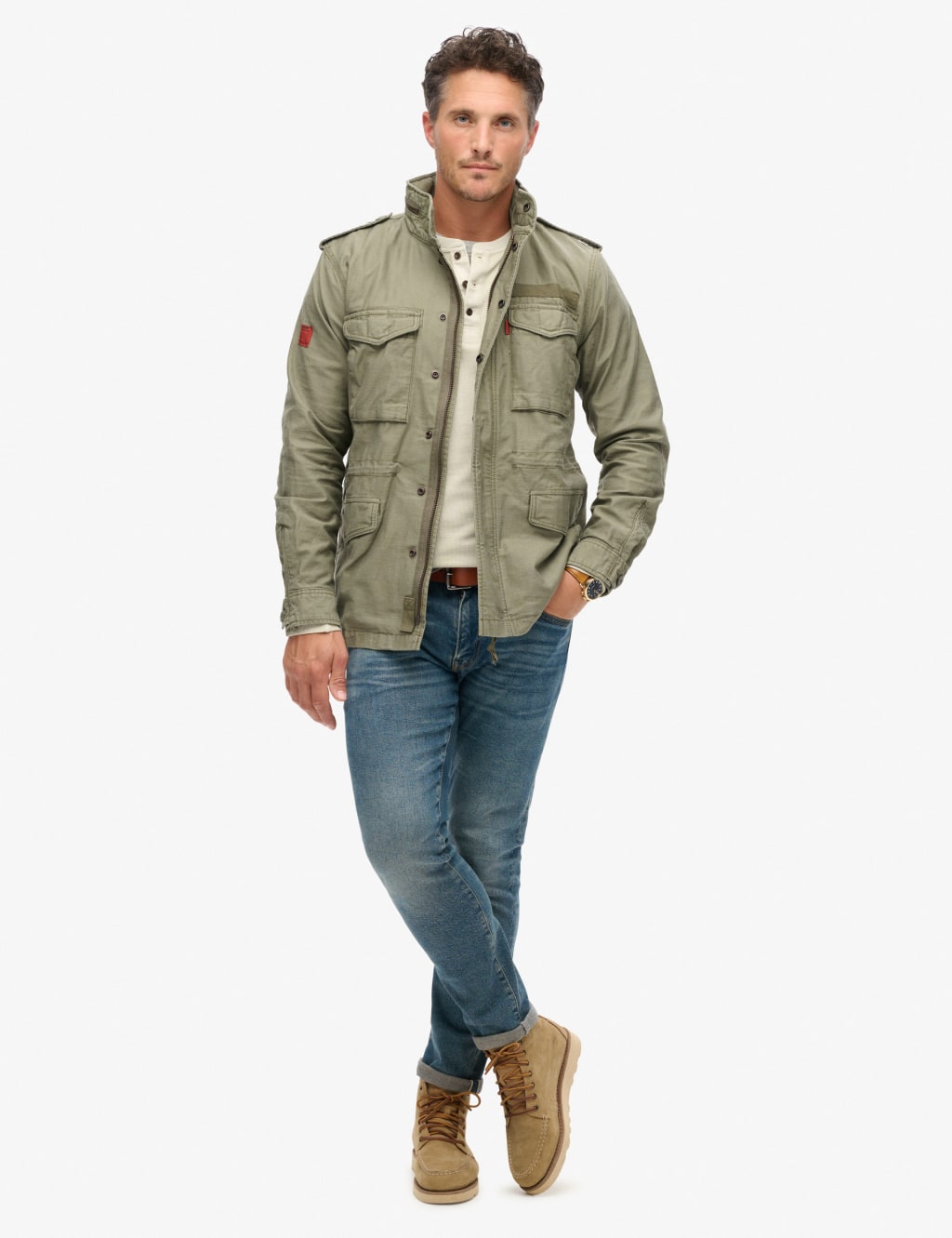 Pure Cotton Utility Jacket 5 of 7
