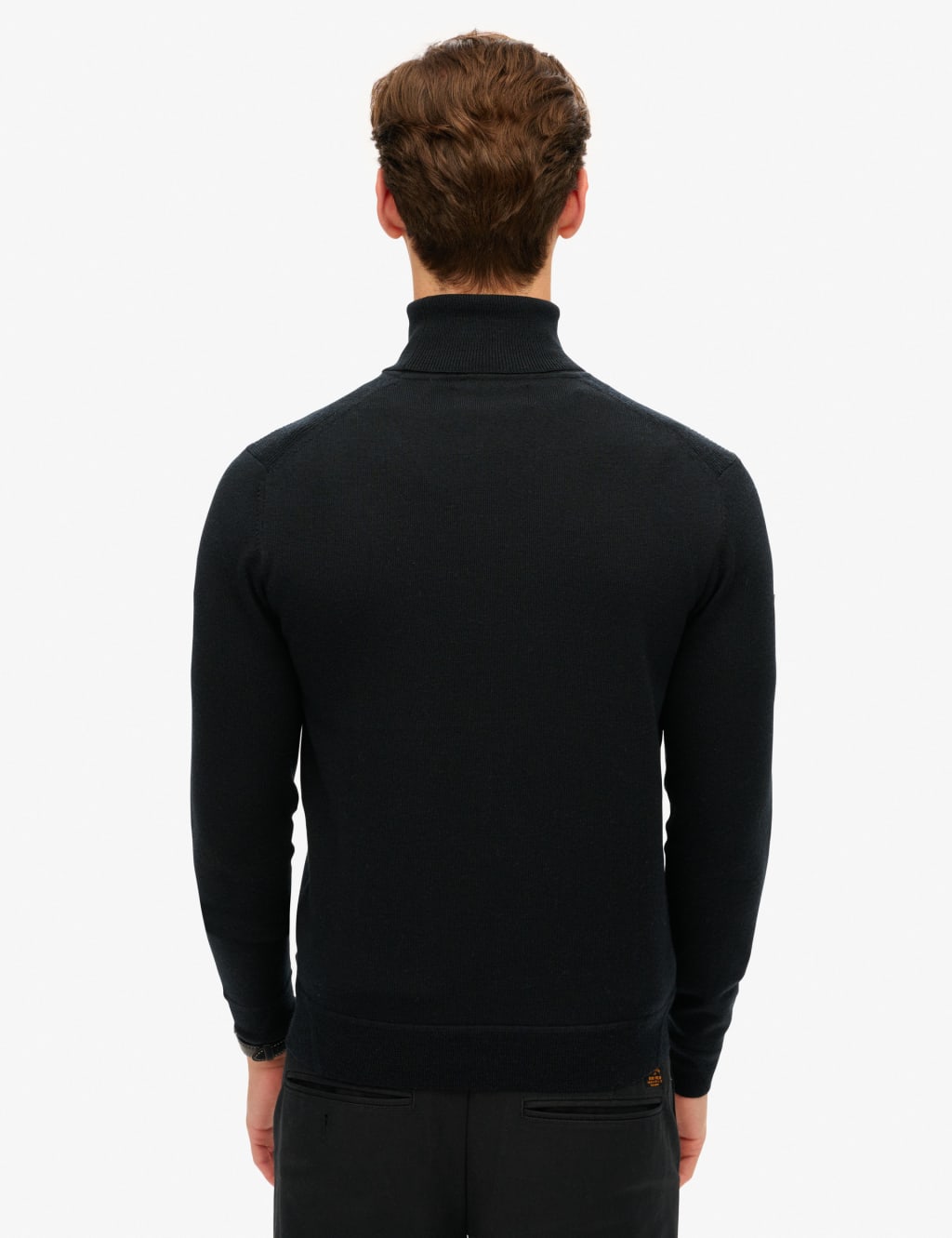 Merino Wool Rich Roll Neck Jumper 3 of 4